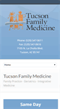 Mobile Screenshot of mytucsonfamilymedicine.com