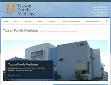 Tablet Screenshot of mytucsonfamilymedicine.com